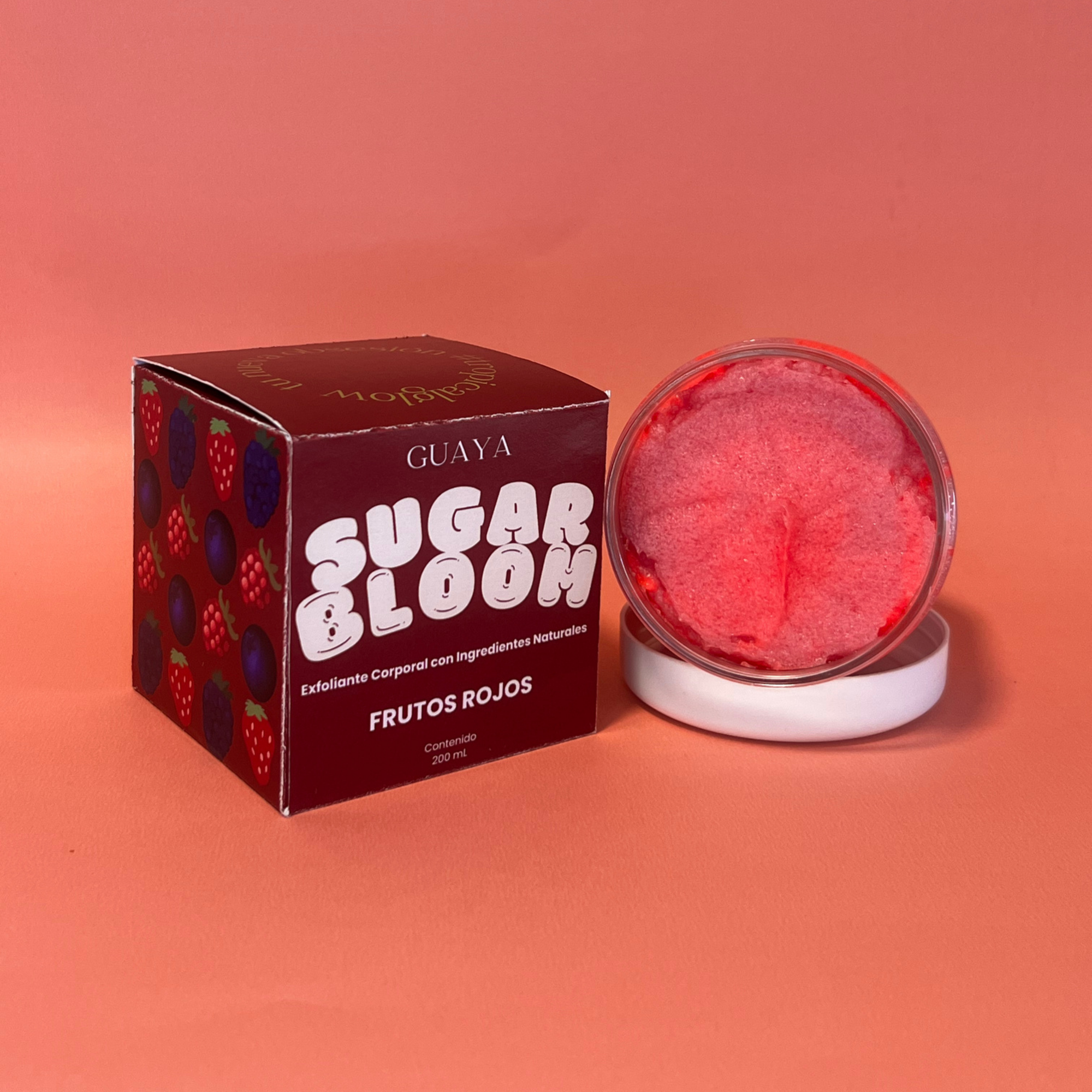 Exfoliante SUGAR BLOOM Frutos Rojos