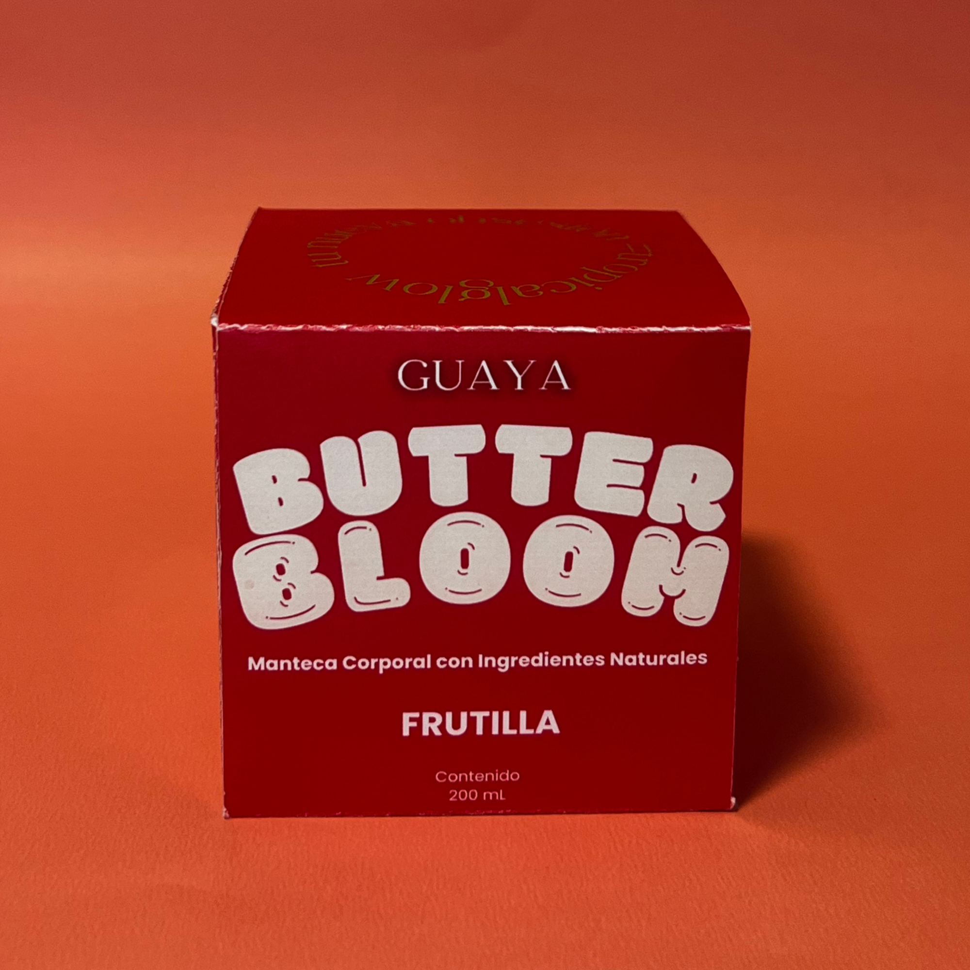 Manteca Ultra Hidratante BUTTER BLOOM Frutilla