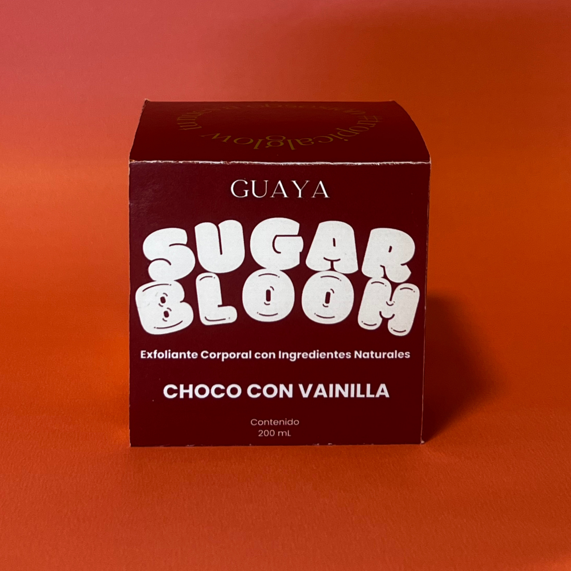Exfoliante SUGAR BLOOM Choco con Vainilla