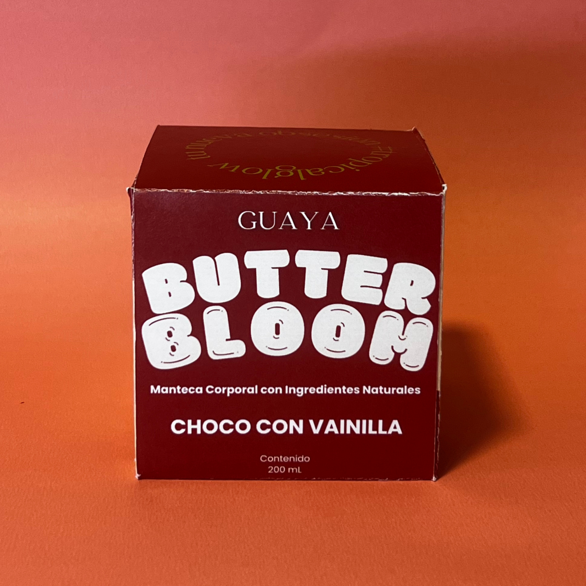 Manteca Ultra Hidratante BUTTER BLOOM Choco con Vainilla