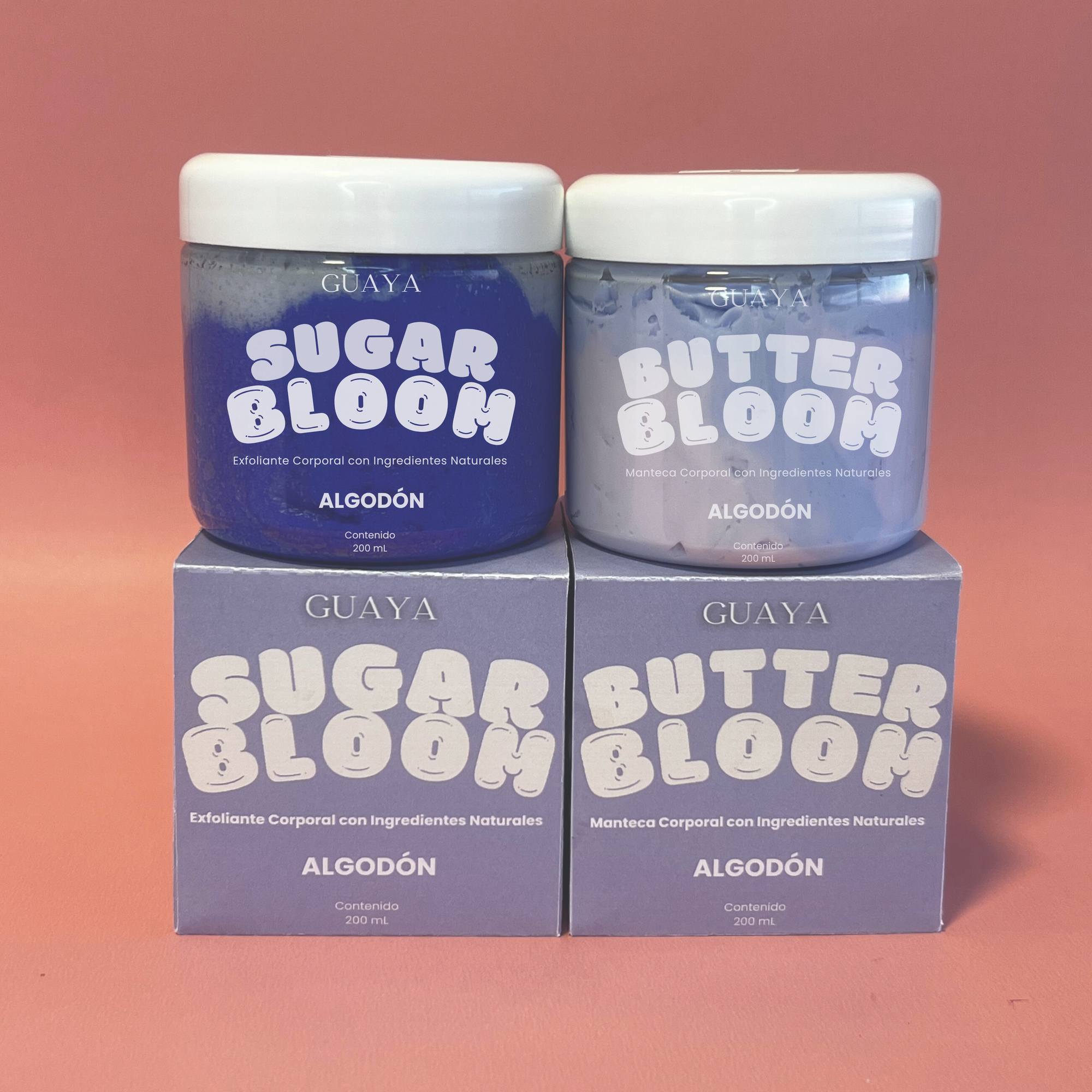 Kit NUBE SUAVE Exfoliante Algodón + Manteca Algodón