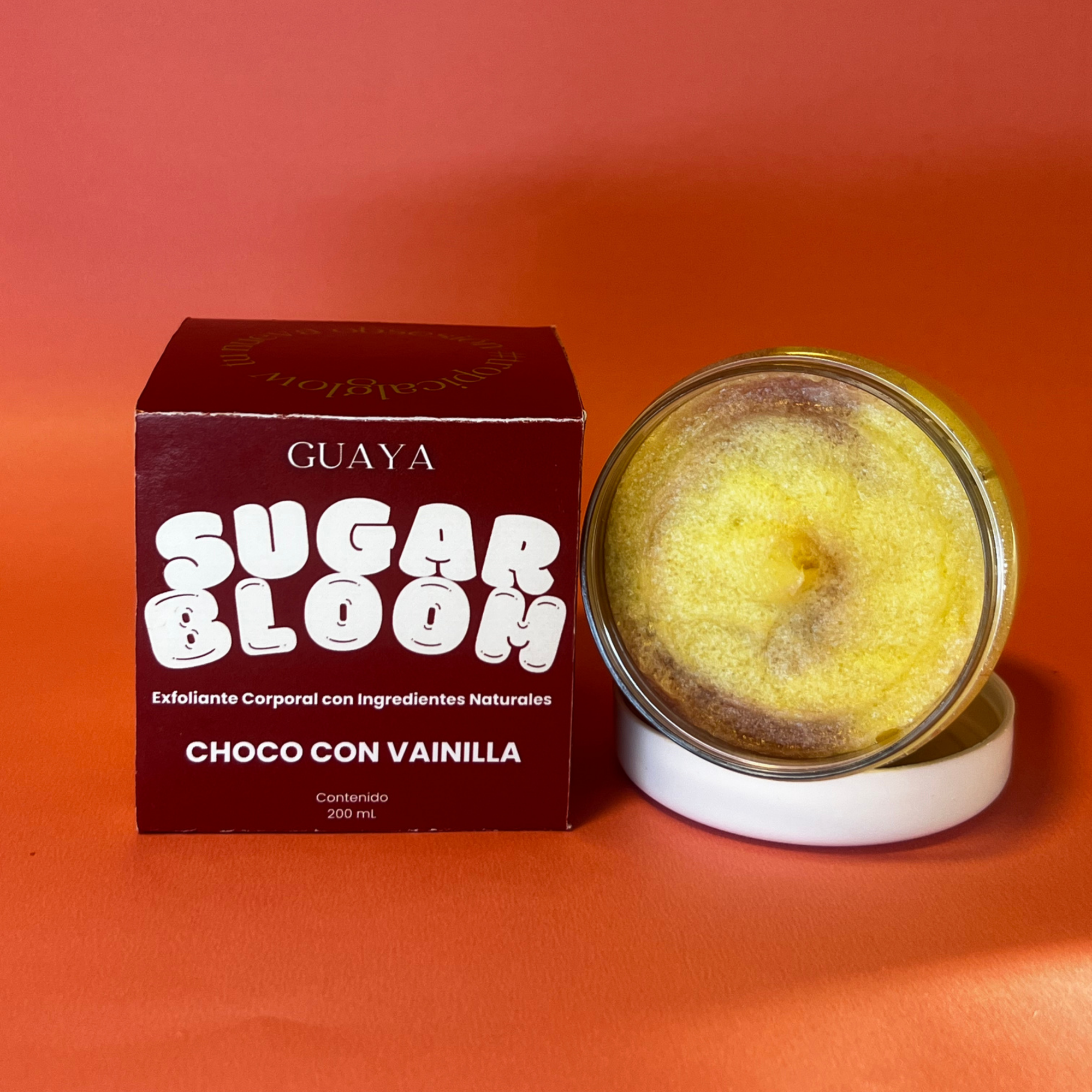 Exfoliante SUGAR BLOOM Choco con Vainilla