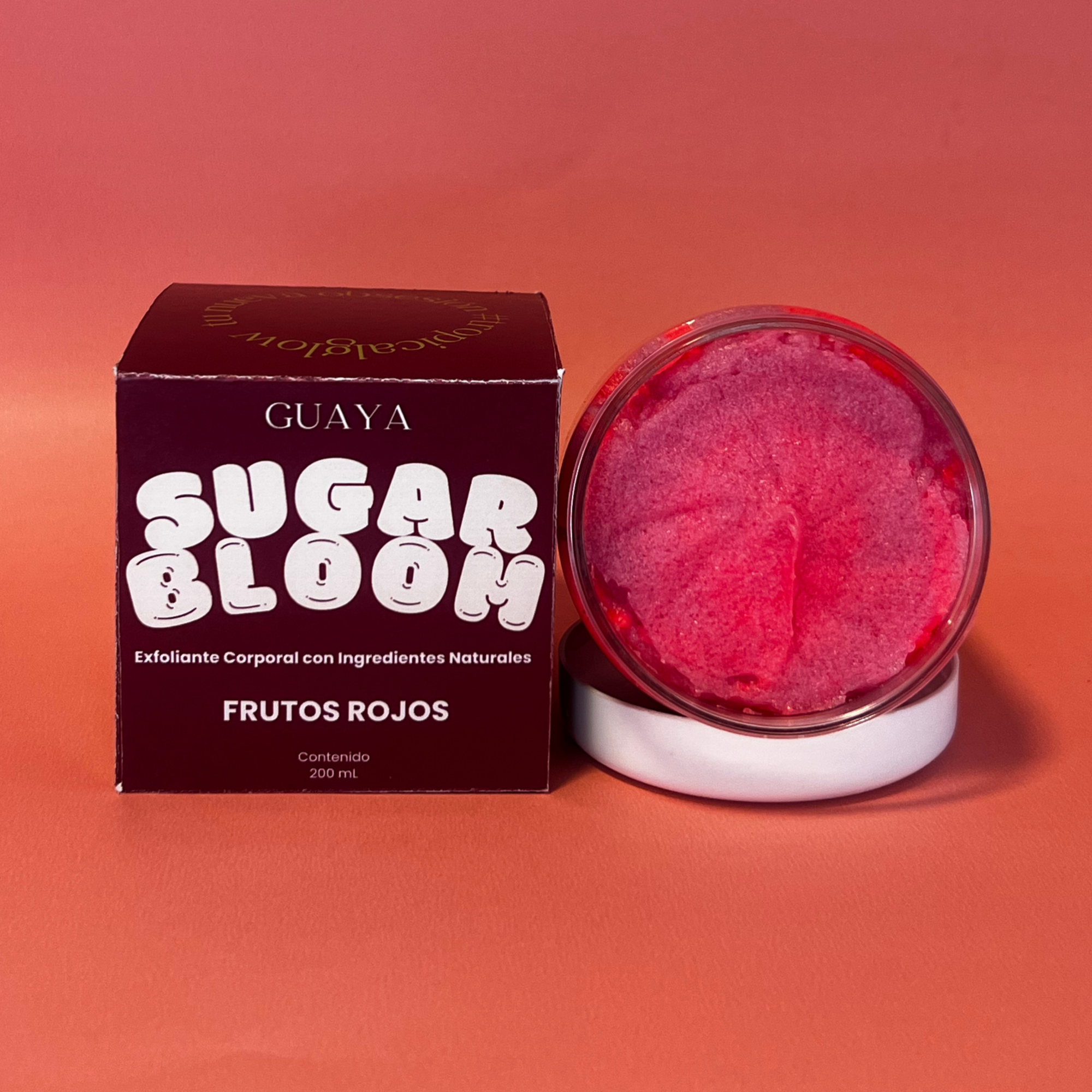Exfoliante SUGAR BLOOM Frutos Rojos