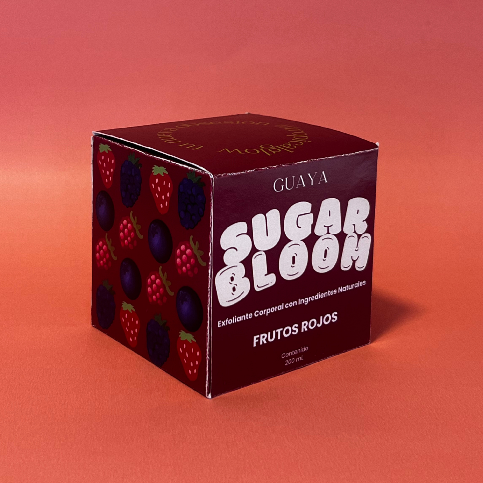 Exfoliante SUGAR BLOOM Frutos Rojos