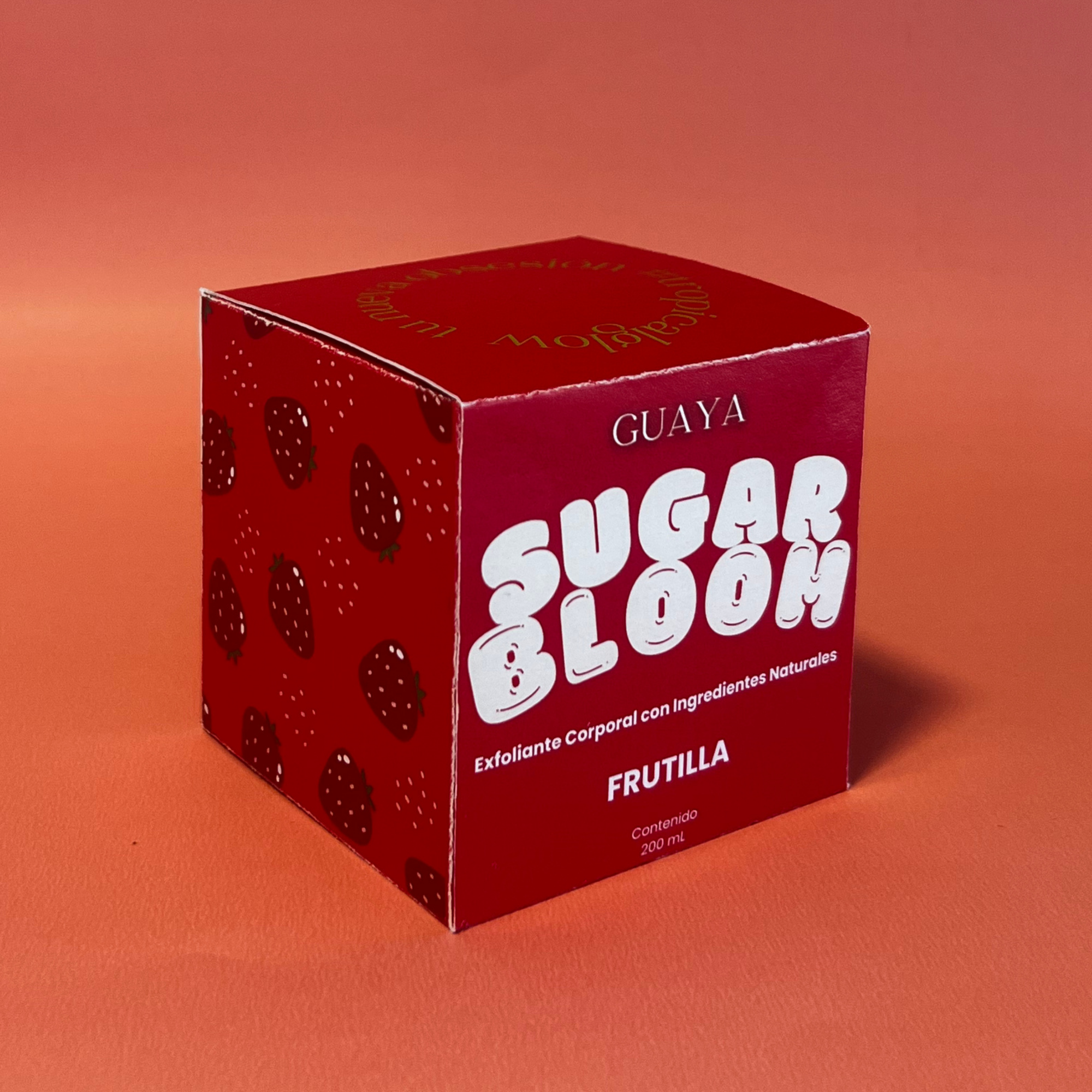 Exfoliante SUGAR BLOOM Frutilla