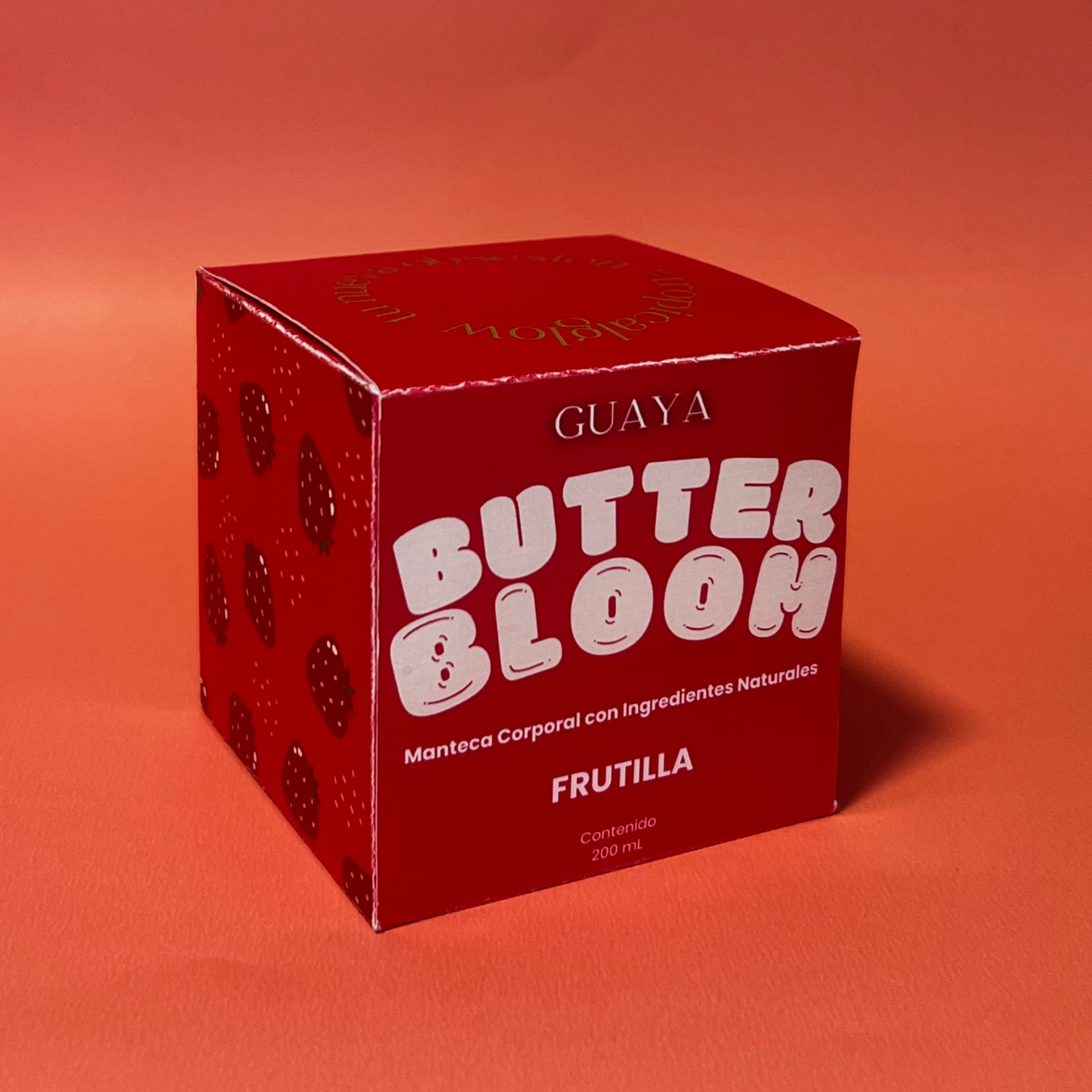 Manteca Ultra Hidratante BUTTER BLOOM Frutilla