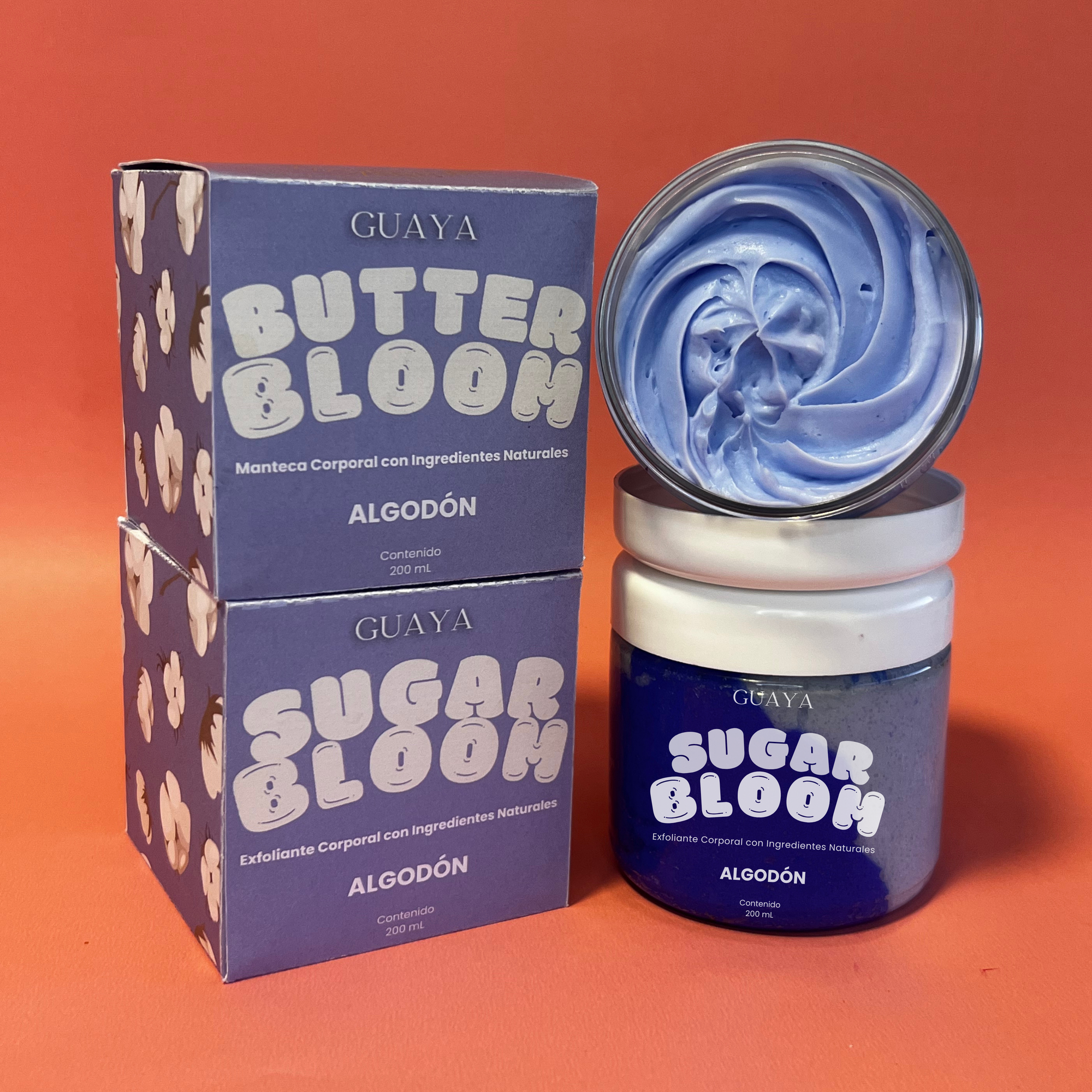 Kit NUBE SUAVE Exfoliante Algodón + Manteca Algodón